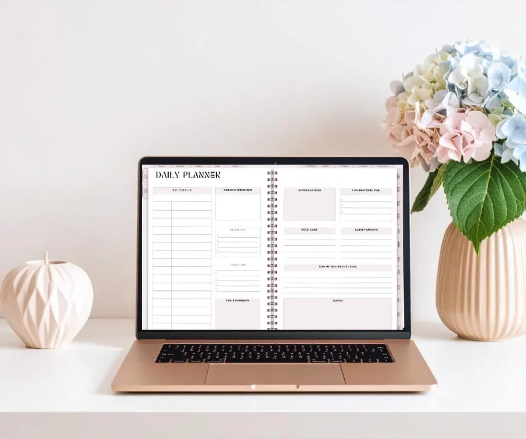 Balanced schedule planner with work and personal time